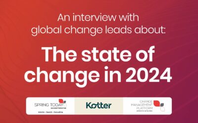 An interview with global change leads about the state of change in 2024